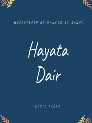 cover image of HAYATA DAİR